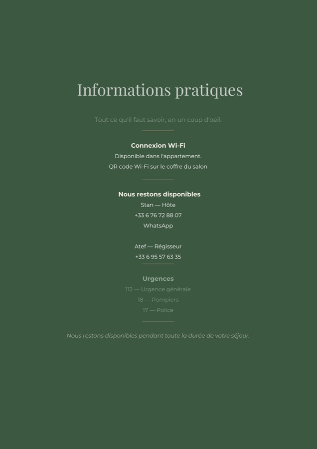 Équipements cuisine professionnels — Paris sans le bruit meublé 4 étoiles